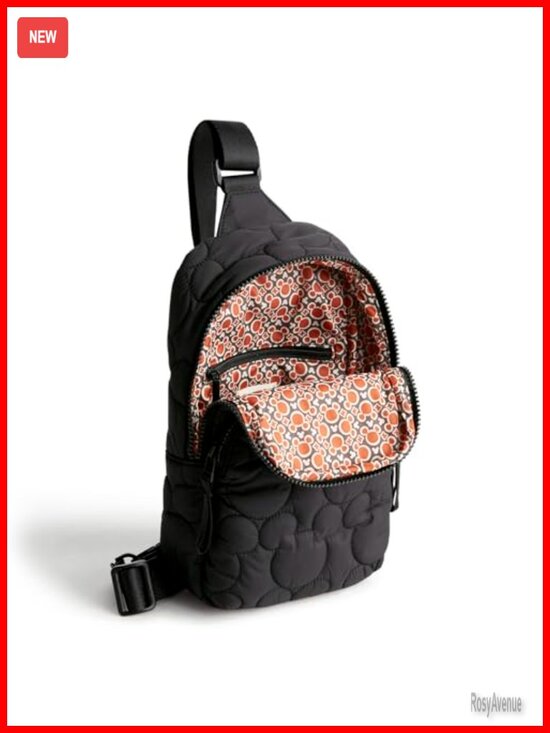 Featherweight Recycled Nylon Sling Backpack Crossbody Water Resistant Travel main image 5